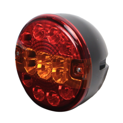 Cantonal Anhänger Rückleuchte - Cantonal LED - rund - 140x80 mm
