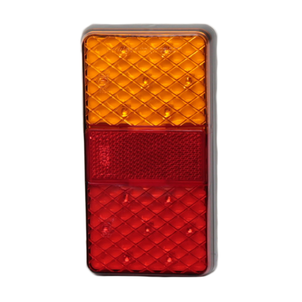 Cantonal Anhänger Rückleuchte - Cantonal - vertikal - 80x150x24 mm - 3 Funktionen