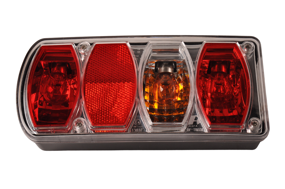 Cantonal Anhänger Rückleuchte - Cantonal - Vintage - links - 220x100x55 mm