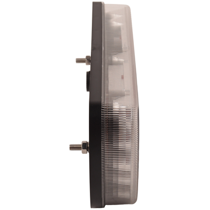 Cantonal Anhänger Rückleuchte - Glotrac - LED - links - 230x105x40 mm - inklusive Nebelschlussleuchte und Reflektor