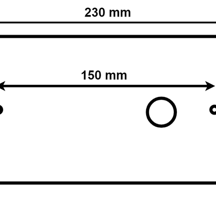 Cantonal Anhänger Rückleuchte - Glotrac - LED - links - 230x105x40 mm - inklusive Nebelschlussleuchte und Reflektor