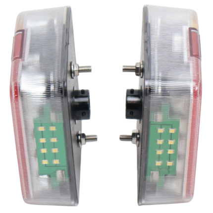 Cantonal Anhänger Rückleuchte Set - Cantonal LED - 4 Funktionen - 105x98x35 mm - 5-poliger Bajonettanschluss