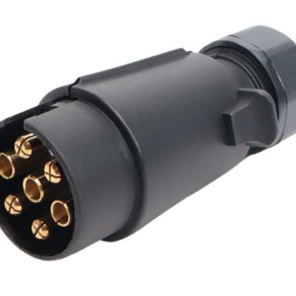 Cantonal Anhängerstecker 7-poliger Kunststoff-Flachstecker