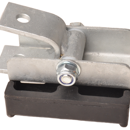 Cantonal Anschlagpuffer auf Halterung inkl. Kippblock – 120x100x35 mm – schwarz