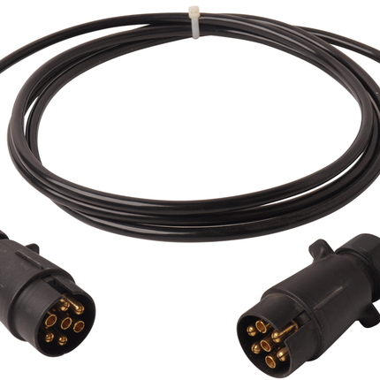 Cantonal Anschlusskabel 3 Meter 7-adrig mit 2x 7-poligem Stecker - 300 cm