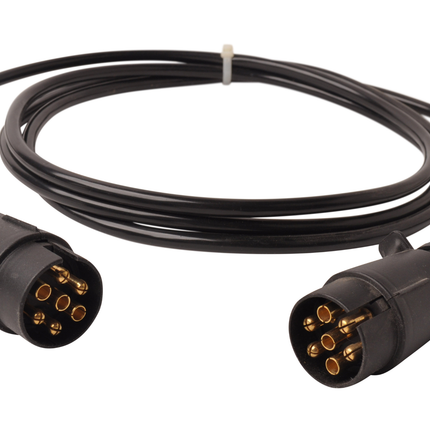 Cantonal Anschlusskabel 3 Meter 7-adrig mit 2x 7-poligem Stecker - 300 cm