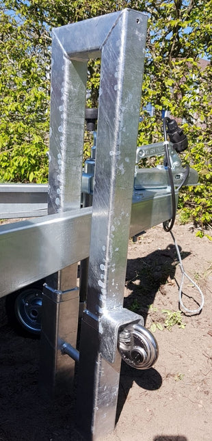 Cantonal Anti-Diebstahl-Parkstange - geeignet für alle Anhänger mit V-Deichsel