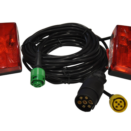 Cantonal Aspöck Minipoint Rückleuchten Set mit 4 Meter Hauptkabel