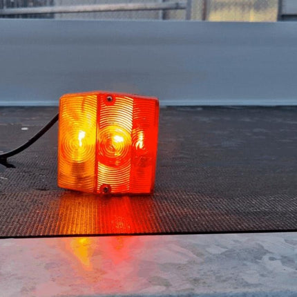 Cantonal Aspöck Minipoint Rückleuchten Set mit 4 Meter Hauptkabel