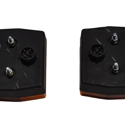 Cantonal Aspöck Minipoint Rückleuchten Set mit 4 Meter Hauptkabel