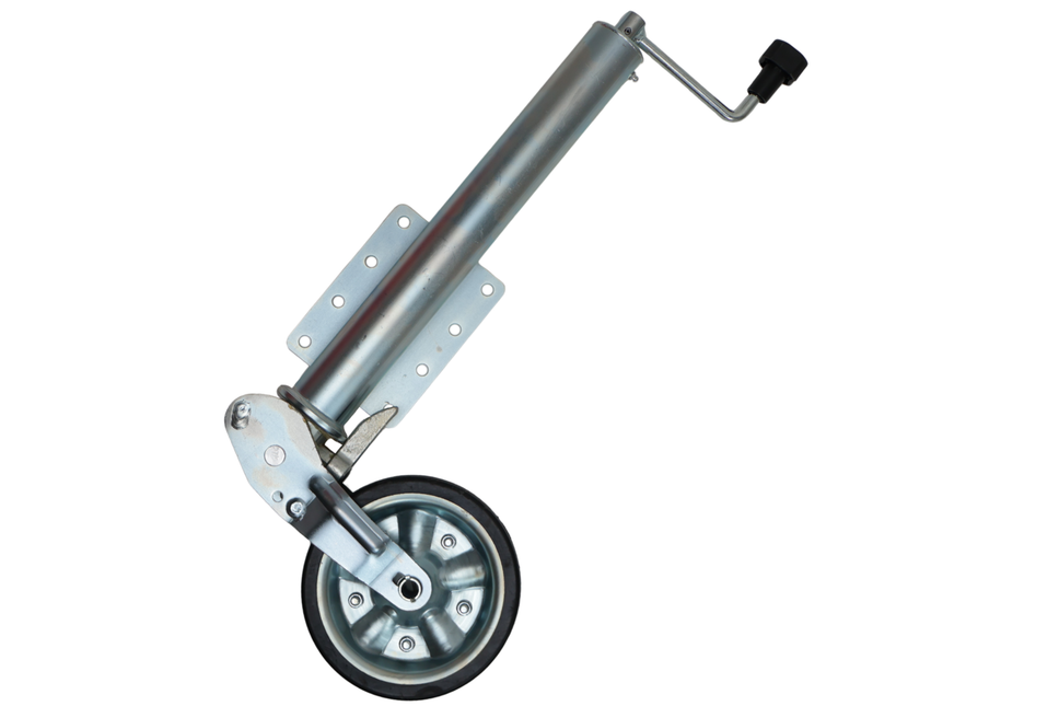 Cantonal Automatisch aufklappbares Stützrad - 60 mm - Tragfähigkeit: 250 kg - geeignet für Hapert