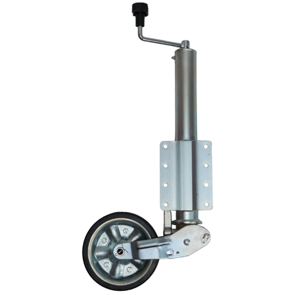 Cantonal Automatisch aufklappbares Stützrad - 60 mm - Tragfähigkeit: 250 kg - geeignet für Hapert