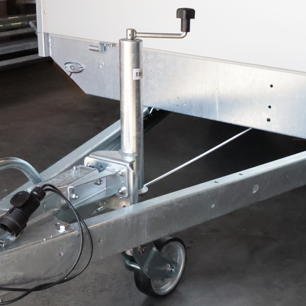 Cantonal Automatisch einklappbares Stützrad - 60 mm - Tragfähigkeit: 500 kg