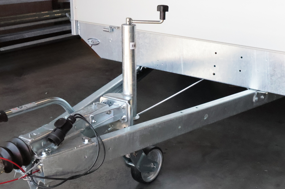 Cantonal Automatisch einklappbares Stützrad - 60 mm - Tragfähigkeit: 500 kg