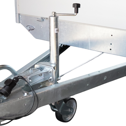 Cantonal Automatisch einklappbares Stützrad - 60 mm - Tragfähigkeit: 500 kg