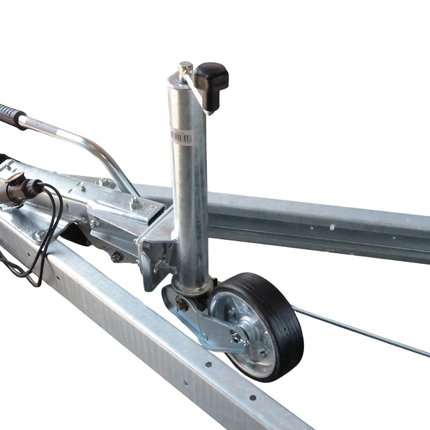 Cantonal Automatisch einklappbares Stützrad - 60 mm - Tragfähigkeit: 500 kg
