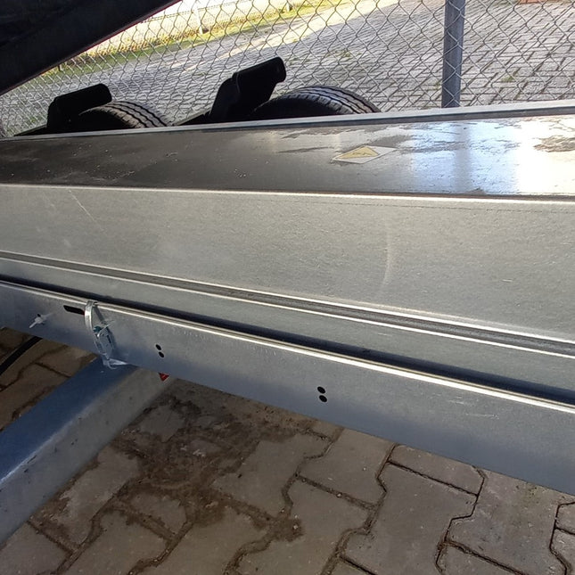 Cantonal Batteriefachdeckel 101x27x14 cm - sendzimirverzinkt