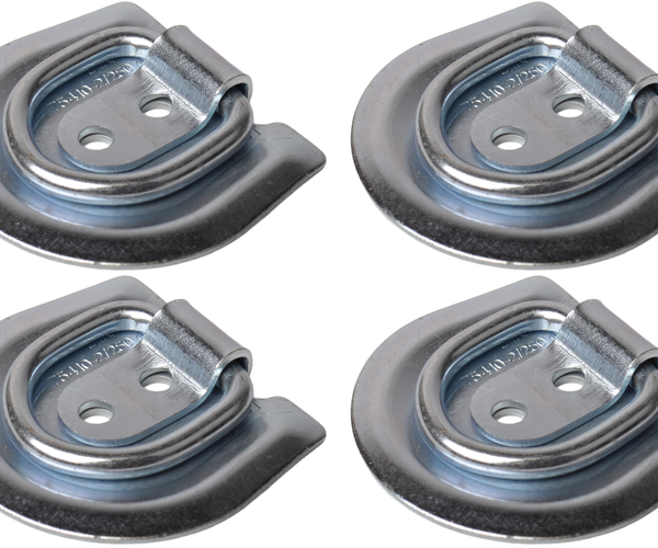 Befestigungsring zum Anschrauben 72x62x10 mm - Satz von 4 Stück