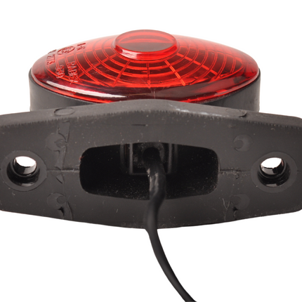 Cantonal Begrenzungsleuchte halbrund LED links/rechts 12 Volt