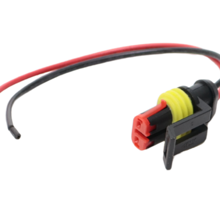 Cantonal Begrenzungsleuchte LED - 110x43 mm - 10-30V - weiß - Anschluss mit losem Kabel