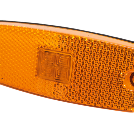 Cantonal Begrenzungsleuchte LED - 110x43 mm - orange/gelb - Anschluss mit losem Kabel