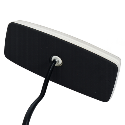 Cantonal Begrenzungsleuchte LED - 110x43 mm - weiß - Anschluss mit losem Kabel
