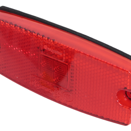 Cantonal Begrenzungsleuchte LED - 110x44 mm - rot - Anschluss mit losem Kabel