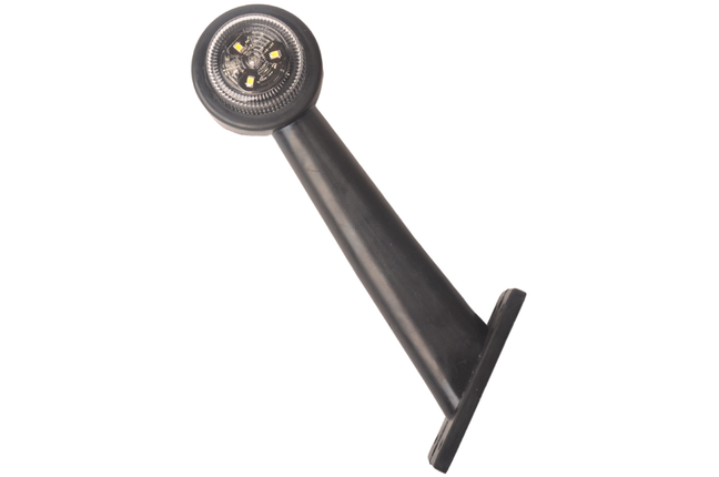 Cantonal Begrenzungsleuchte LED - rechts - rot/weiß - 45 Grad - 12/24 Volt
