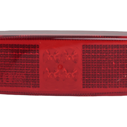 Cantonal Begrenzungsleuchte rot LED 112x40 mm