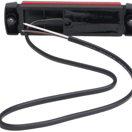 Cantonal Begrenzungsleuchte rot LED 12/24V 130x32 mm