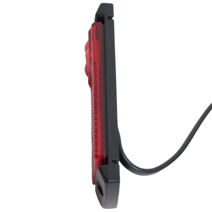 Cantonal Begrenzungsleuchte rot LED 12/24V 130x32 mm