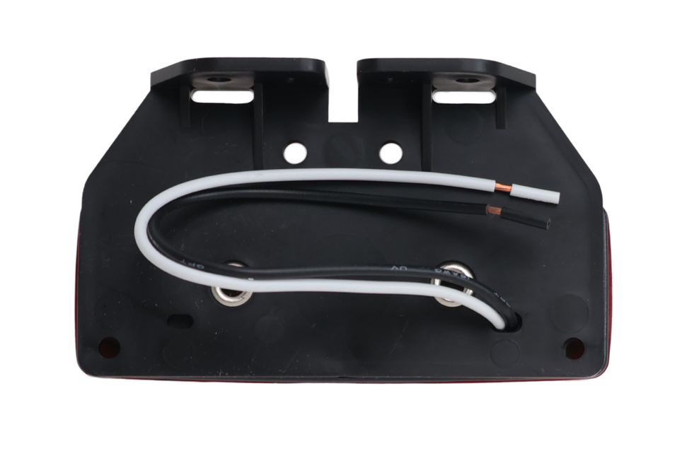 Cantonal Begrenzungsleuchte rot LED mit Halter