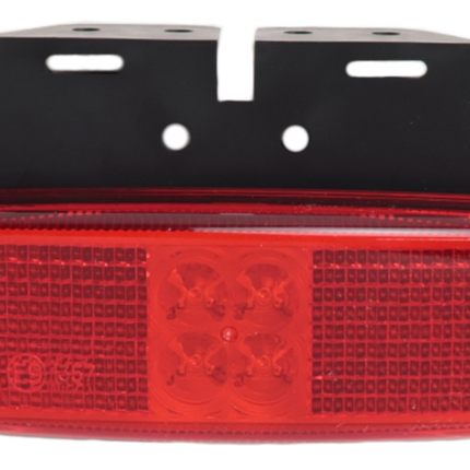 Cantonal Begrenzungsleuchte rot LED mit Halter