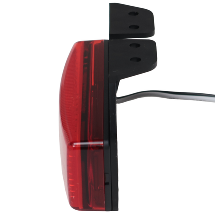 Cantonal Begrenzungsleuchte rot LED mit Halter