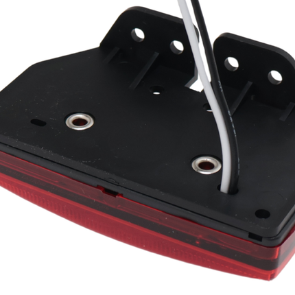 Cantonal Begrenzungsleuchte rot LED mit Halter