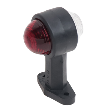 Cantonal Begrenzungsleuchte rot/weiß 120 mm gerade