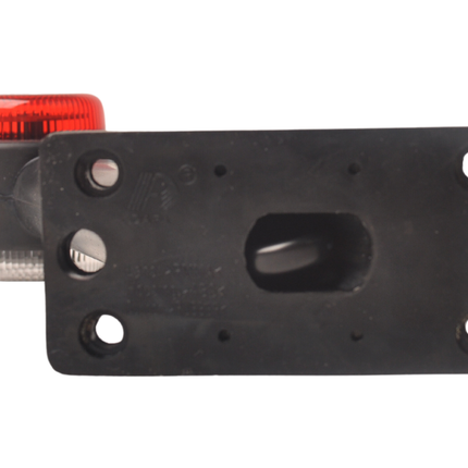 Cantonal Begrenzungsleuchte rot/weiß - 45 Grad - LED - 12/24 Volt
