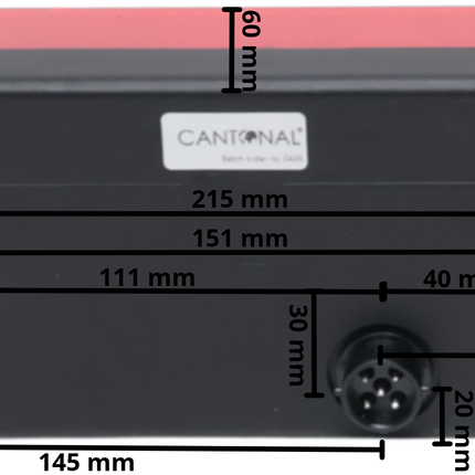 Cantonal Beleuchtungsset - Cantonal - 5 Meter Hauptkabel - 13-polig - Plug & Play