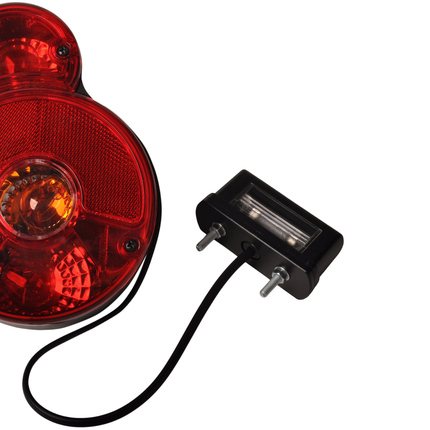 Cantonal Beleuchtungsset - Twinny Load Fahrradträger - 13-polig - inklusive Kennzeichenbeleuchtung