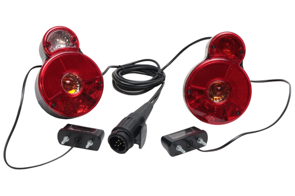 Cantonal Beleuchtungsset - Twinny Load Fahrradträger - 13-polig - inklusive Kennzeichenbeleuchtung