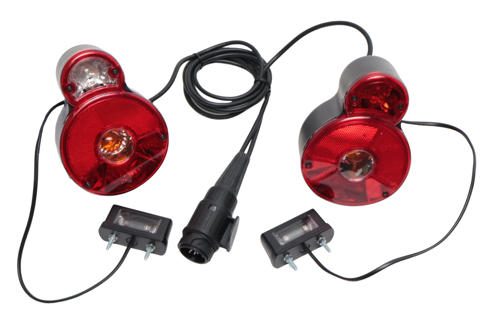 Cantonal Beleuchtungsset - Twinny Load Fahrradträger - 13-polig - inklusive Kennzeichenbeleuchtung