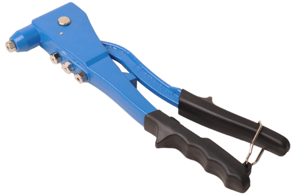 Cantonal Blindnietzange 2,4 – 4,8 mm – mit austauschbaren Mundstücken und Softgrip-Griffen