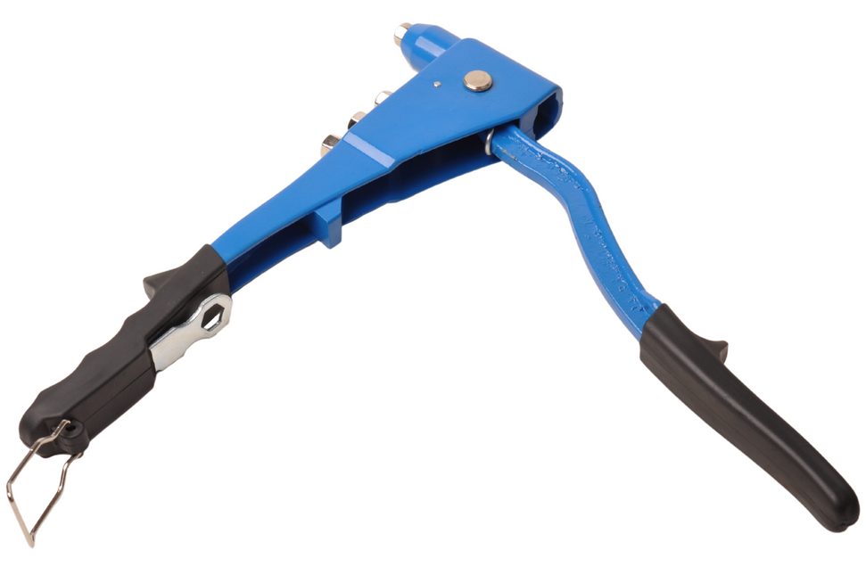 Cantonal Blindnietzange 2,4 – 4,8 mm – mit austauschbaren Mundstücken und Softgrip-Griffen