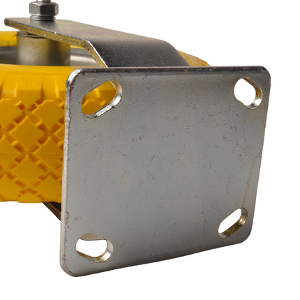 Cantonal Bockrolle PU 3.00-4 - 80 kg - Gesamthöhe: 300 mm