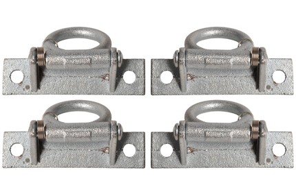 Cantonal Bodenring mit Feder 90x23 mm - Set von 4 Stück