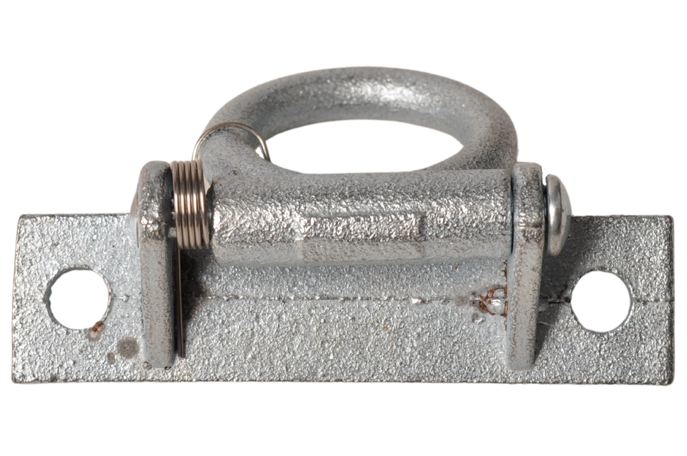 Cantonal Bodenring mit Feder 90x23 mm - Set von 4 Stück