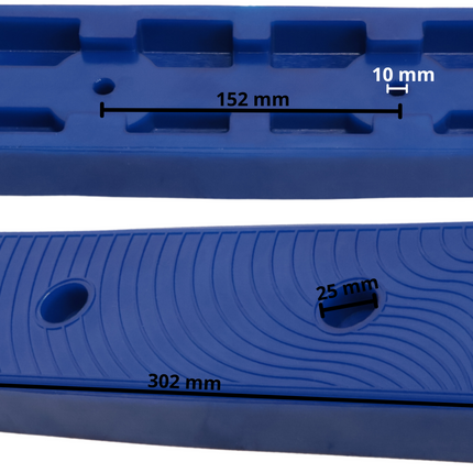 Cantonal Bootsauflage - 302x101x30 mm - blau
