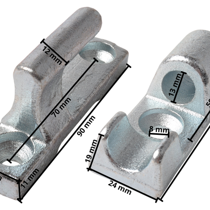 Cantonal Bordwandscharnier komplett TIR