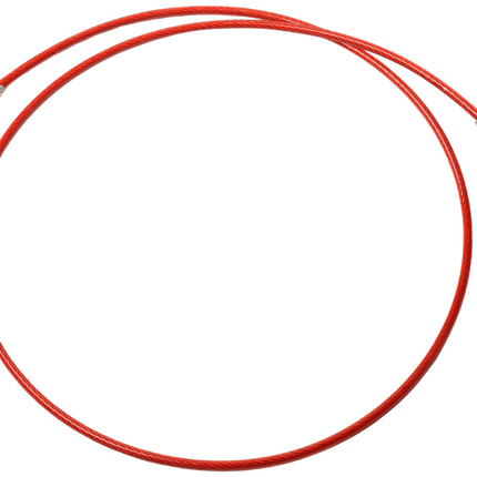 Cantonal Bremsseil 100 cm Klemmhaken + Ring (Rot)