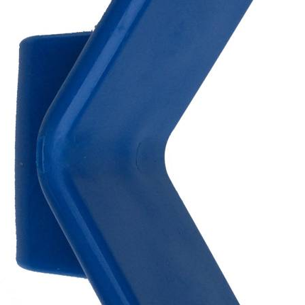 Cantonal Bugstütze blau PE (streifenfrei) 72x22 mm